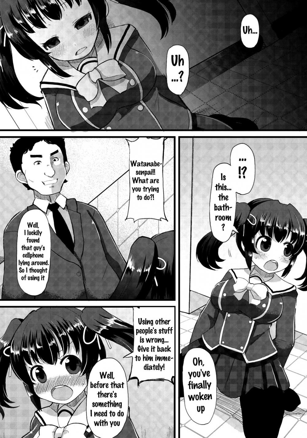 Hentai Manga Comic-A Large Breasted Honor Student Makes The Big Change to Perverted Masochist-Chapter 3-5